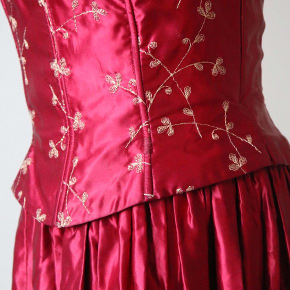 90's Gunne Sax Ball Gown - Picture 4 of 9